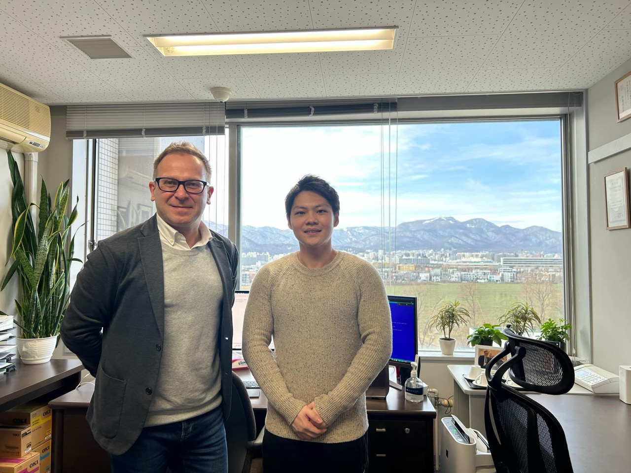 Alumni from Canada visiting