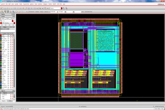 Fig：CMOS Image Sensor layout