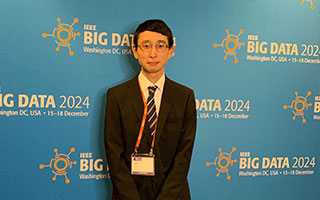 写真:学会発表中の様子