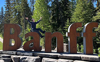 カナダ、バンフ　学会参加時の観光