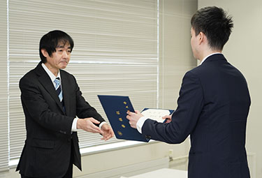 学位授与の様子２